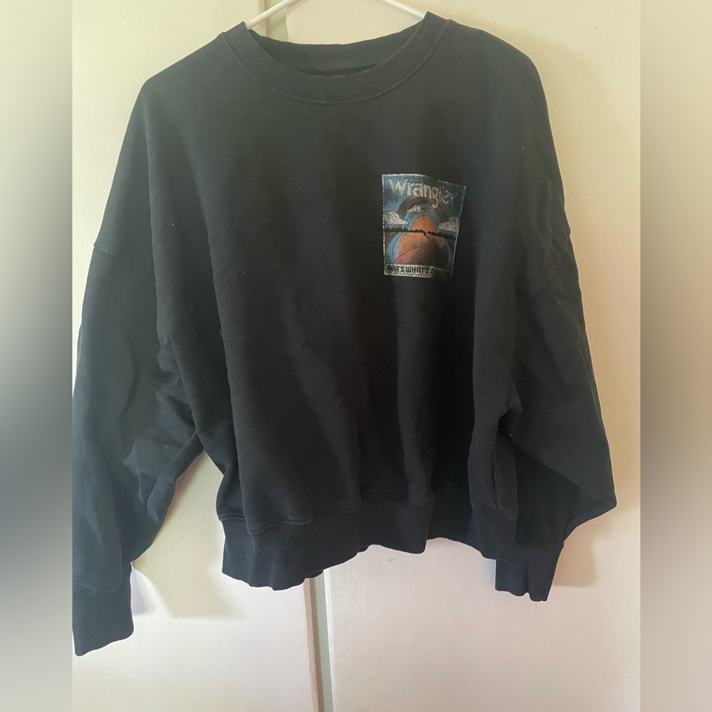 Long Sleeve Wrangler Crew Neck